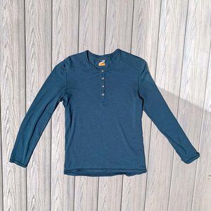 Icebreaker 200 gram 100% Merino Wool Henley